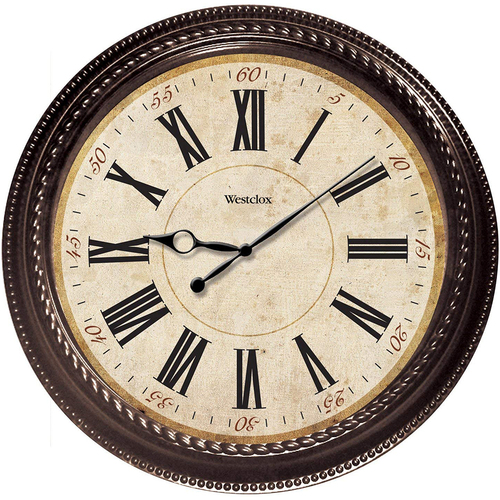 Westclox Classic Round Marble Case Wall Clock - 32059