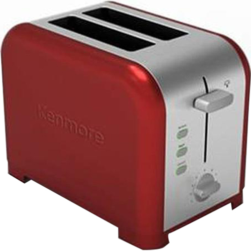Kenmore Toaster 2 Slice Red