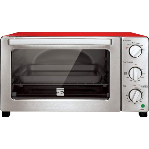 Kenmore Toaster Oven  6 Slice Red