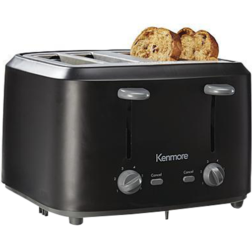 Kenmore Toaster 4Slice  Black