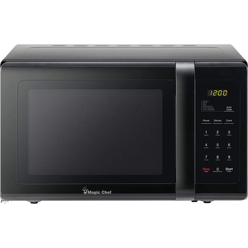 Magic Chef 0.9 Cu. Ft  Countertop Microwave Oven, MCD993B, Black