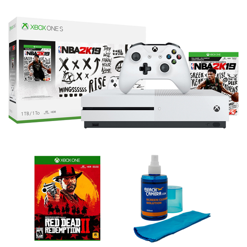 Microsoft Xbox One S NBA 2K19 & Red Dead Redemption 2 Bundle 