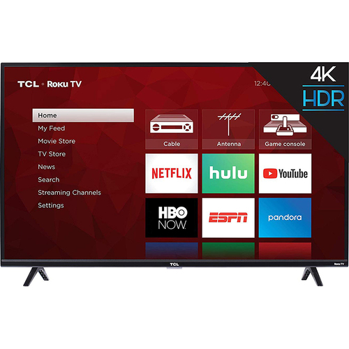 TCL 43S425 43` 4-series 4K Ultra HD Roku Smart TV (2019 Model)
