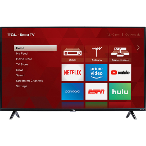 TCL 49S325 49` 3-series Full HD Roku Smart TV (2019 Model)