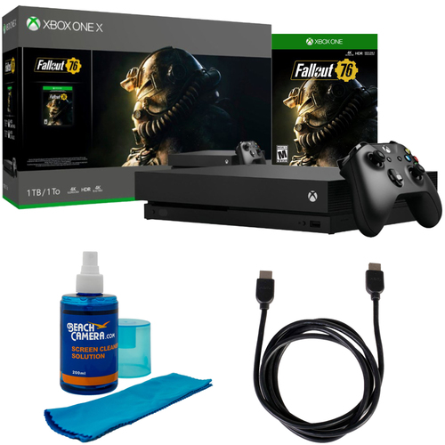 Microsoft Xbox One X 1 TB Fallout 76 Accessory Bundle 