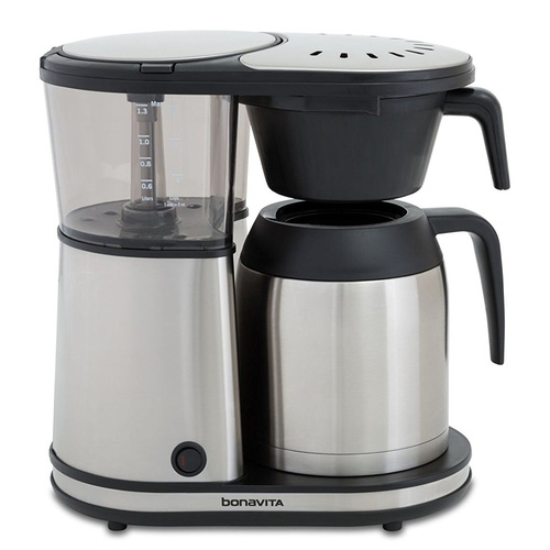 Bonavita Connoisseur 8-Cup One-Touch Coffee Brewer Feat. Hanging Filter Basket BV1901TS