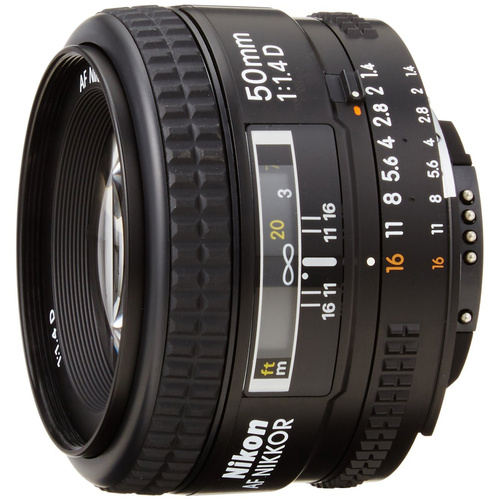 Nikon 50mm F/1.4D AF Nikkor Lens - REFURBISHED