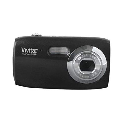 Vivitar V5118-BLK Compact Digital 5.1MP Camera Black (V5118BLK)