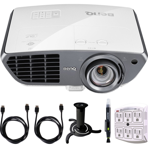 BenQ HT4050 2000 ANSI Lumens Full HD Home Theater Projector w/ Accessory Bundle
