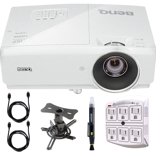 BenQ MH741 1080p DLP 3D Projector with Mounting Bundle