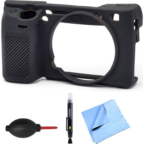 EasyCover Sony A6300 Silicone Protection Cover Bundle Black