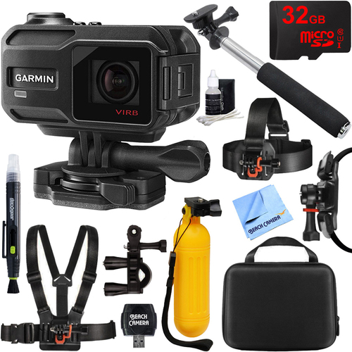 Garmin VIRB XE Compact Waterproof HD Action Camera w/ G-Metrix Outdoor Mount Kit