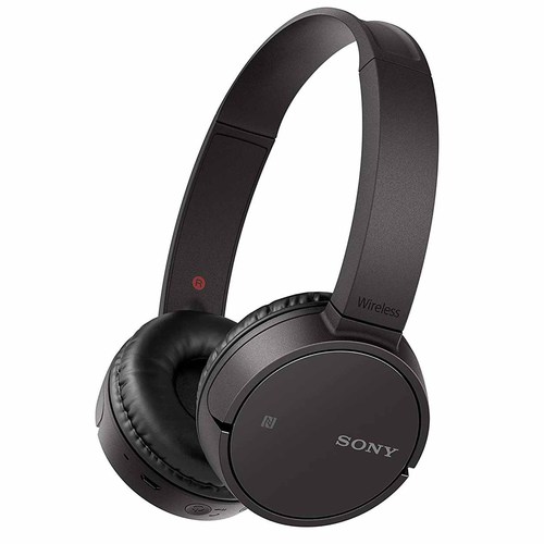 Sony Wireless Bluetooth On-Ear Headphones with Built-In Microphone WH-CH500
