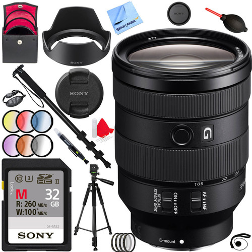 Sony FE 24-105mm F4 G OSS E-Mount Full-Frame Zoom Lens SEL24105G Kit