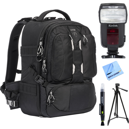 Tamrac ANVIL 23 Photo DSLR Camera and Laptop Backpack w/ Flash Bundle For Nikon