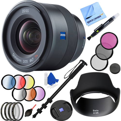Zeiss Batis 25mm f/2.0 Lens for Sony E Mount + 67mm Filter Sets Kit