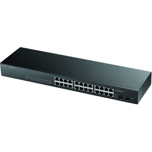 ZyXEL Communications 24-port GbE Smart Managed Switch with GbE Uplink - GS1900-24