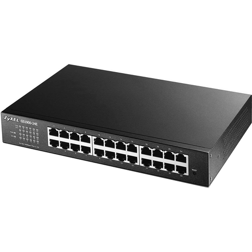 ZyXEL Communications 24-port GbE Smart Managed Switch - GS1900-24E