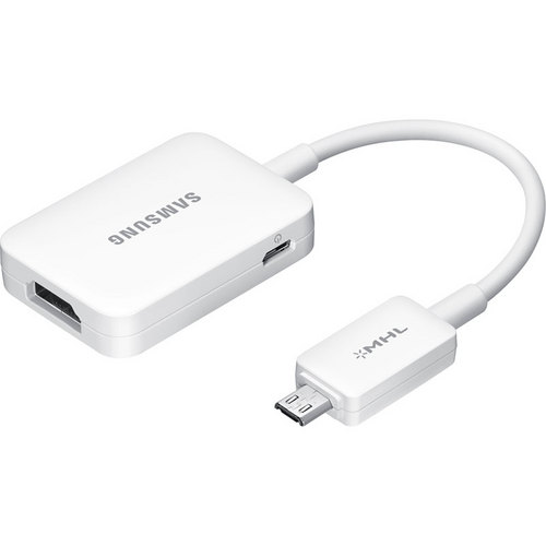 Samsung White 11 Pin HDMI Adapter for Select Galaxy and Note Tablets