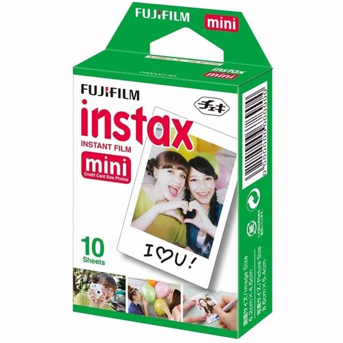 Fujifilm Instax Mini  Film 10 Shot Pack Picture Format Instant Daylight Film 16386004