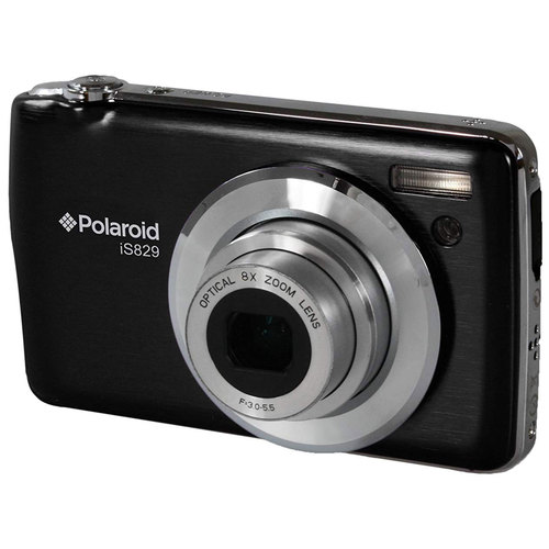 Polaroid IS829-BLK/KT2-AMX Digital Camera with 2.7 Inch LCD