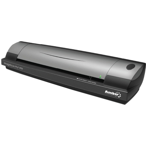 AMBIR ImageScan Pro 490i Duplex ID Card and Document Scanner - DS490-AS