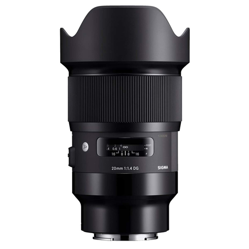 Sigma 20mm F1.4 Art DG HSM Wide Angle Lens for Sony E Mount Full Frame Cameras -412965