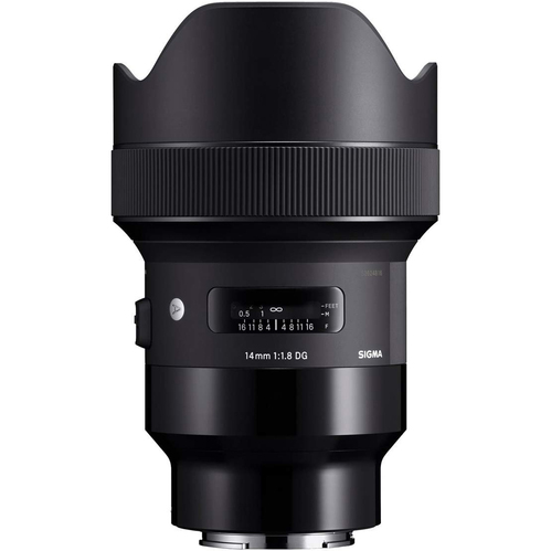 Sigma 14mm F1.8 DG HSM Art Wide Angle Full Frame Lens for Sony E Mount Camera 450956