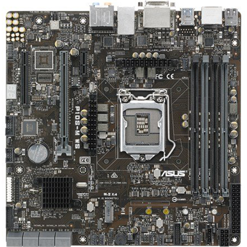 ASUS - COMPONENTS Rack Optimized Compact Workstation Board - P10S-M WS