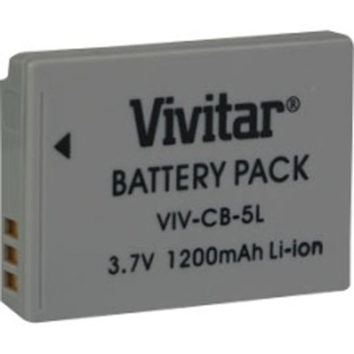Vivitar VIV-CB-5L Replacement / Extra Battery Pack For Canon NB5L