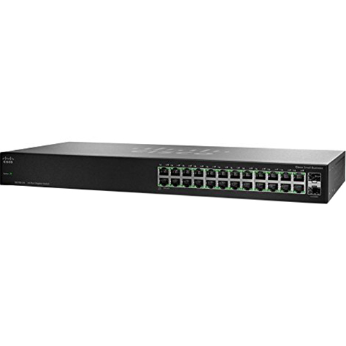 Cisco Linksys 110 Series 24 Port Unmanaged Network Switch - SG110-24-NA