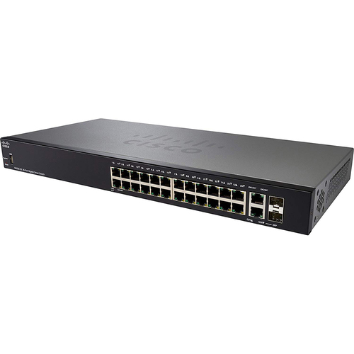 Cisco Linksys 250 Series 26 Port Managed Gigabit Ethernet Switch - SG250-26-K9-NA