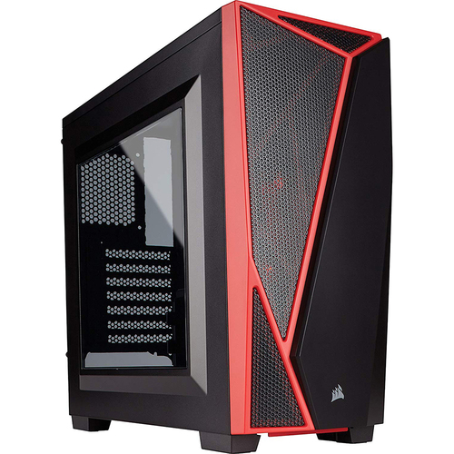 Corsair Carbide SPEC-04 Mid-Tower Gaming Case in Red - CC-9011107-WW