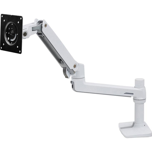 Ergotron LX Desk Monitor Arm in White - 45-490-216