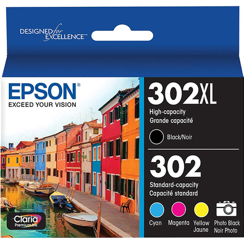 Epson Claria Premium Ink Cartridge Multi Pack - T302XLBCS