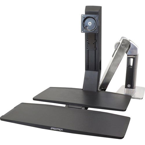Ergotron WorkFit A Single LD with Worksurface - 24-317-026