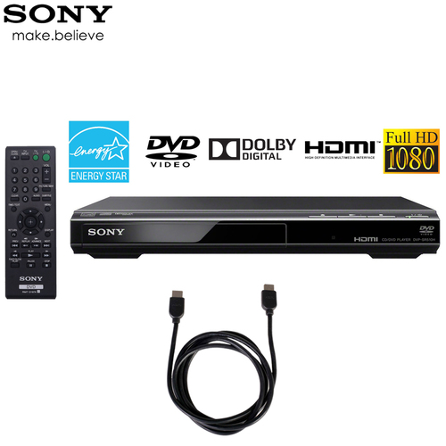 Sony DVPSR510H - DVD Player with 6ft High Speed HDMI Cable