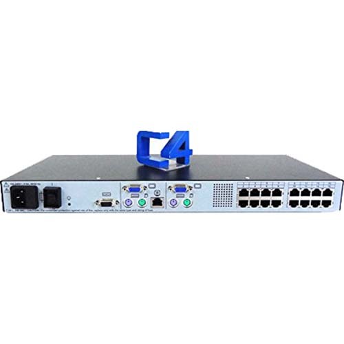 HP ENT 2x1Ex16 KVM IP Console SwiTouch G2 with Virtual Media CAC SW - AF621A