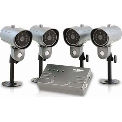 Lorex Corp SHS-4SM Home Video Surveillance with Indoor/Outdoor Night Vision Security Camera