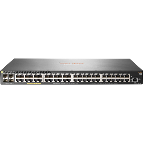 Hewlett Packard Aruba 2930F 48G PoE+ 4SFP+ Switch - JL256A
