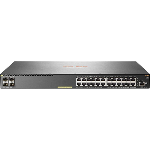 Hewlett Packard Aruba 2930F 24G PoE+ 4SFP Switch - JL261A