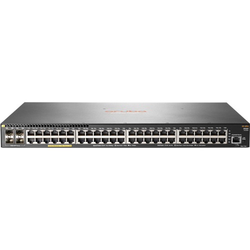 Hewlett Packard Aruba 2930F 48G PoE+ 4SFP Switch - JL262A