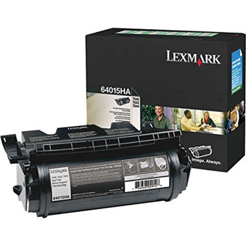 Lexmark T640; T642; T644 High Yield Return Program Print Cartridge - 64015HA