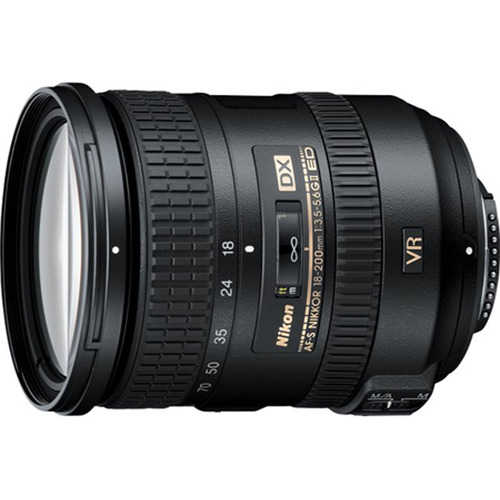 Nikon AF-S DX NIKKOR 18-200mm f/3.5-5.6G ED VR II Lens - Factory Refurbished