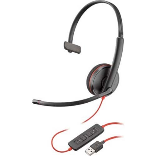 Plantronics Blackwire 3200 Series Corded UC Headset - 209744-101
