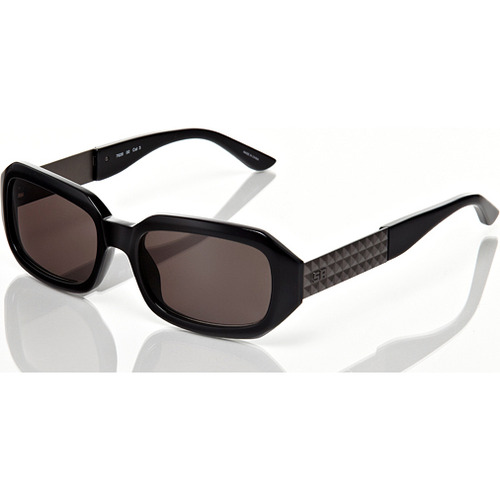Black Frame with Grey Lens with 3D Studded Detail Sunglasses
