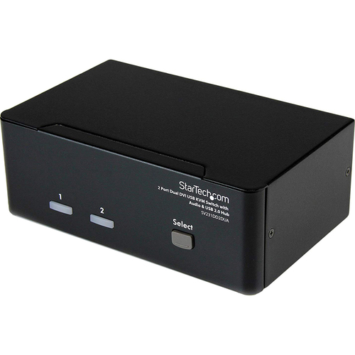 Startech USB 2.0 DUAL DVI USB KVM SWITCH 2PORT  W/ AUDIO