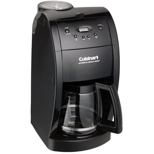 Cuisinart DGB-500BKFR Grind & Brew 12-Cup Automatic Coffeemaker Black REFURBISHED