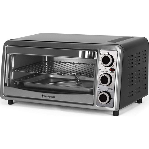 Westinghouse 6 Slice Convection Toaster Oven with Temperature Control and Cool Touch Handle