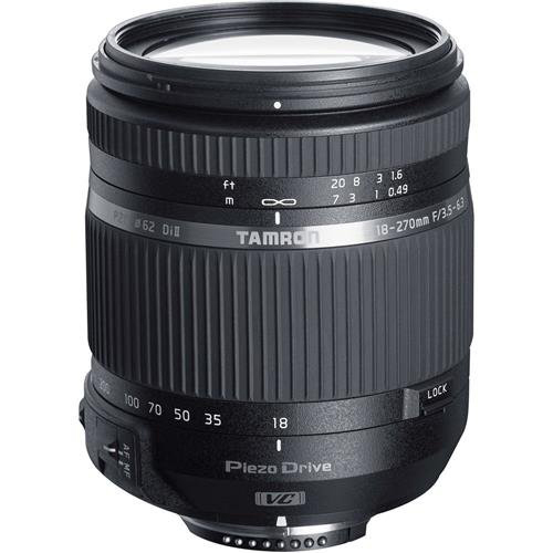 Tamron 18-270 F/3.5-6.3 Di II VC PZD NAF Lens for Nikon Format Cameras